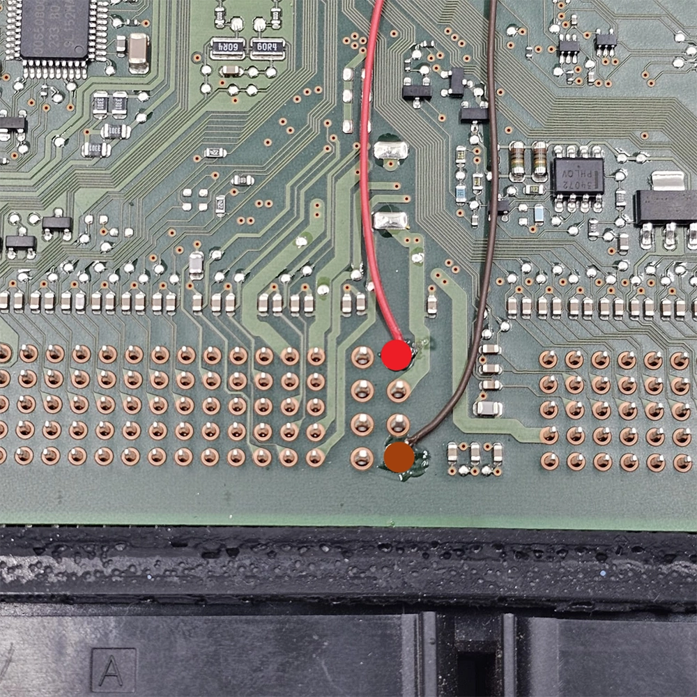 Ford sid 212 ECU connection diagram