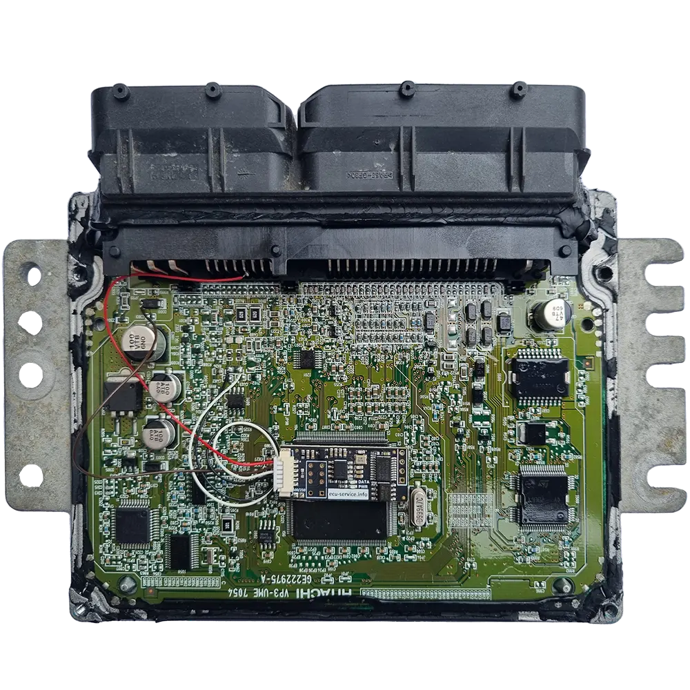 Renault mec 32 080 ECU connection diagram